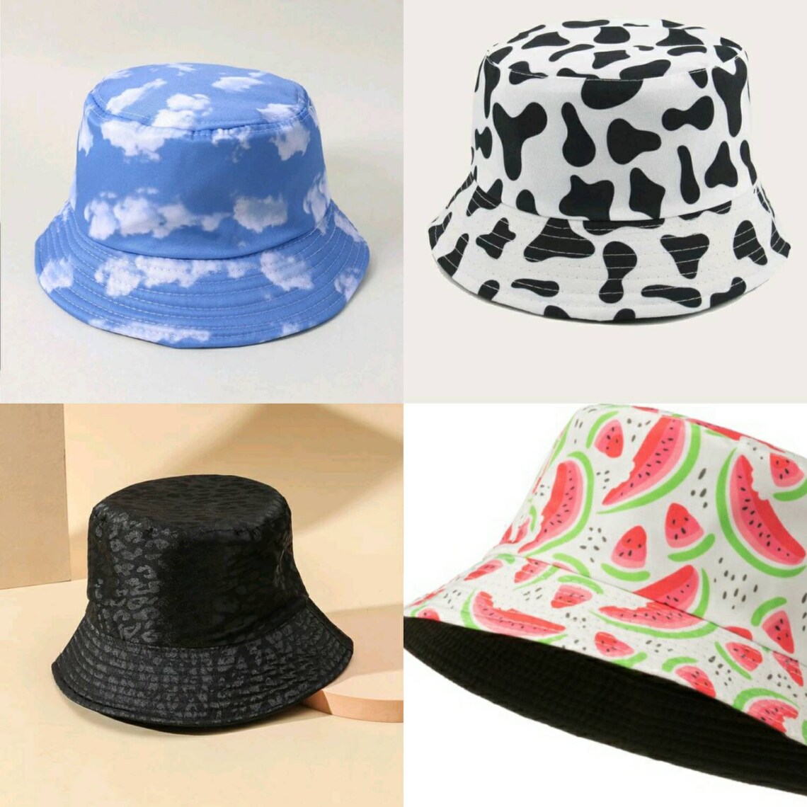 Personalised Bucket Hats Etsy