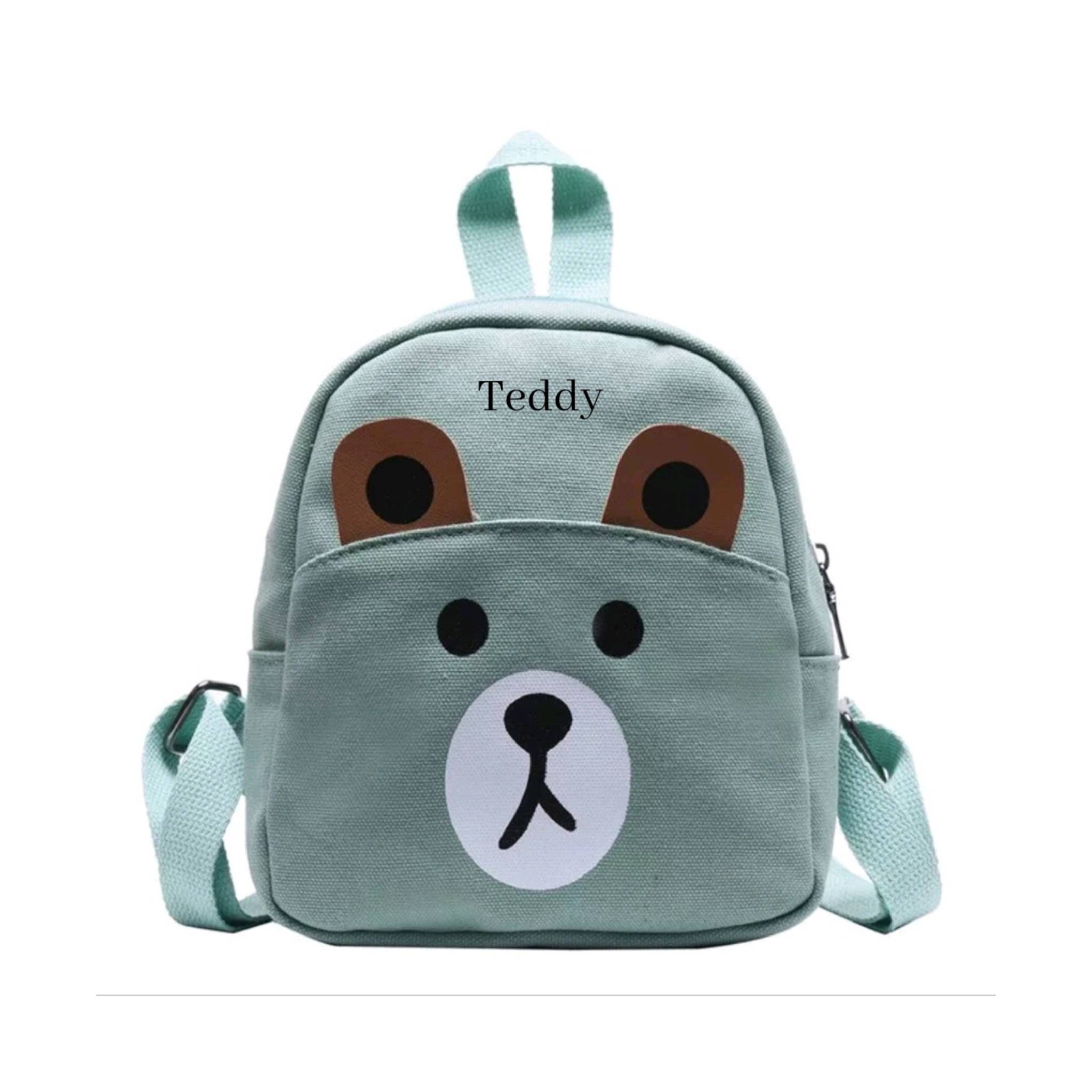 Personalised Bear Backpack | Etsy