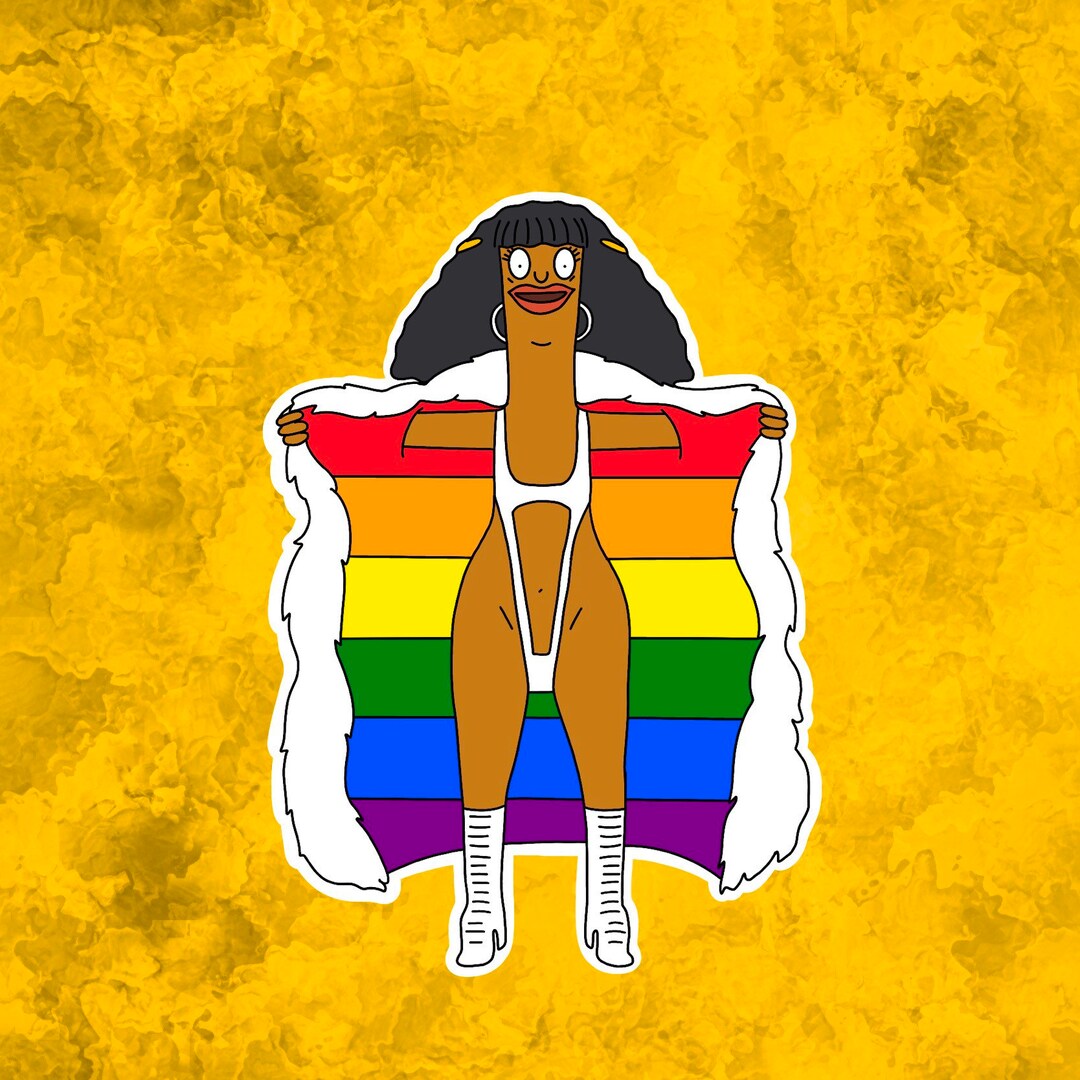 Marshmallow Laptop Sticker Bob's Burgers Etsy