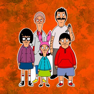 Bob&#39;s Burgers Hauntening Laptop Sticker
