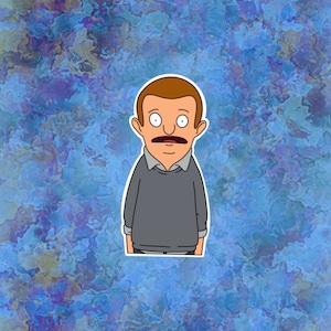 Regular Sized Rudy as Paul Rudd Sticker | Bob&#39;s Burgers