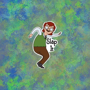 Mr. Frond Laptop Sticker | Bob&#39;s Burgers