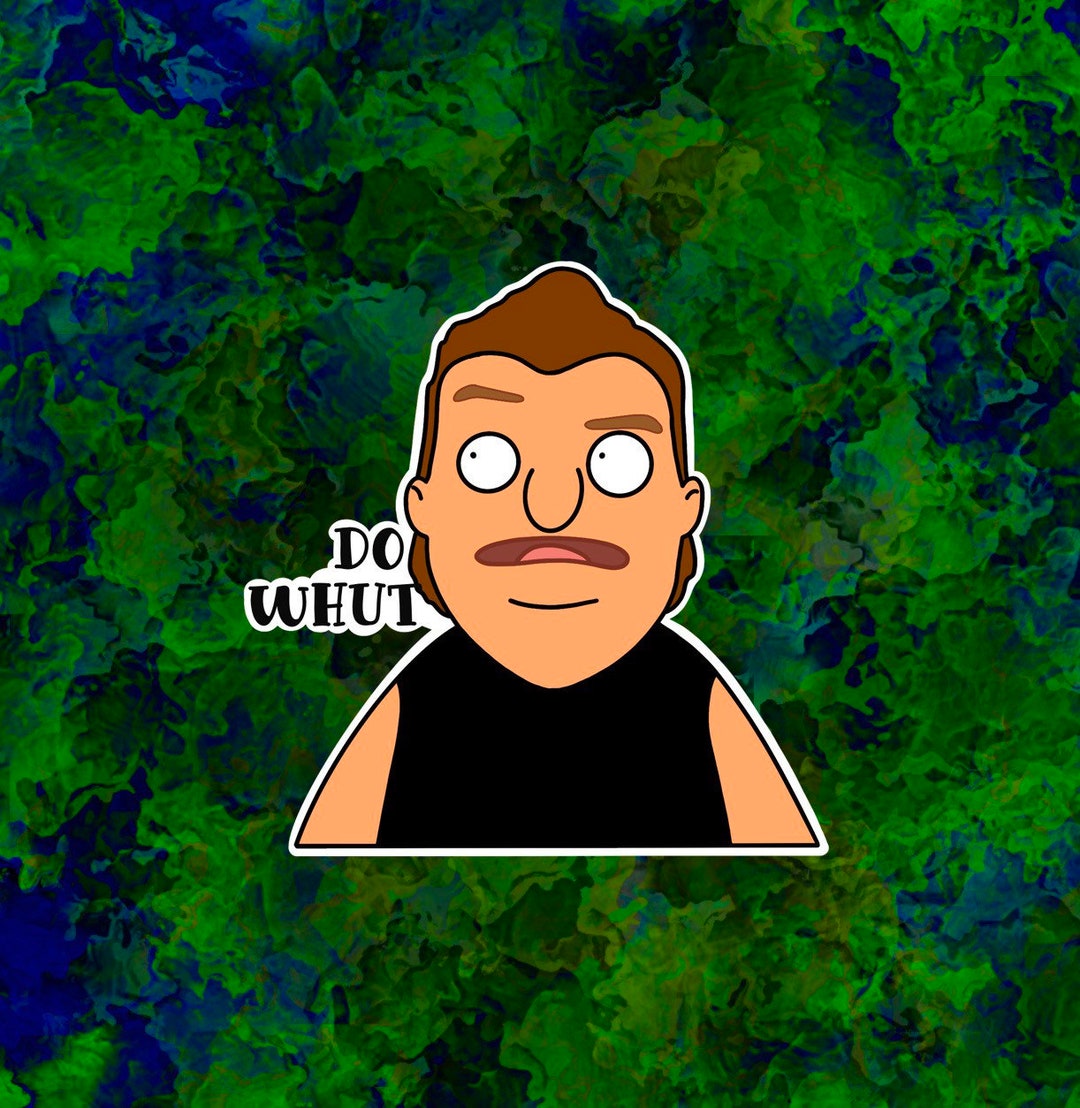 Bob's Burgers Zeke Laptop Sticker Etsy