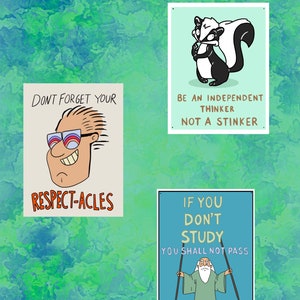 Bob&#39;s Burgers Mr. Frond Poster Laptop, Water Bottle Stickers