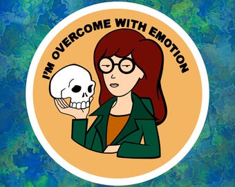 Daria Morgendorffer Laptop Sticker | Sick Sad World