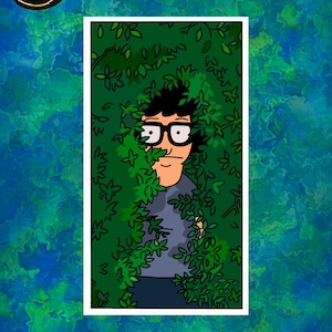 Tina Belcher Laptop Sticker | Bob&#39;s Burgers