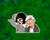 Tina and Gene Topsy Sticker Bob 39 s Burgers