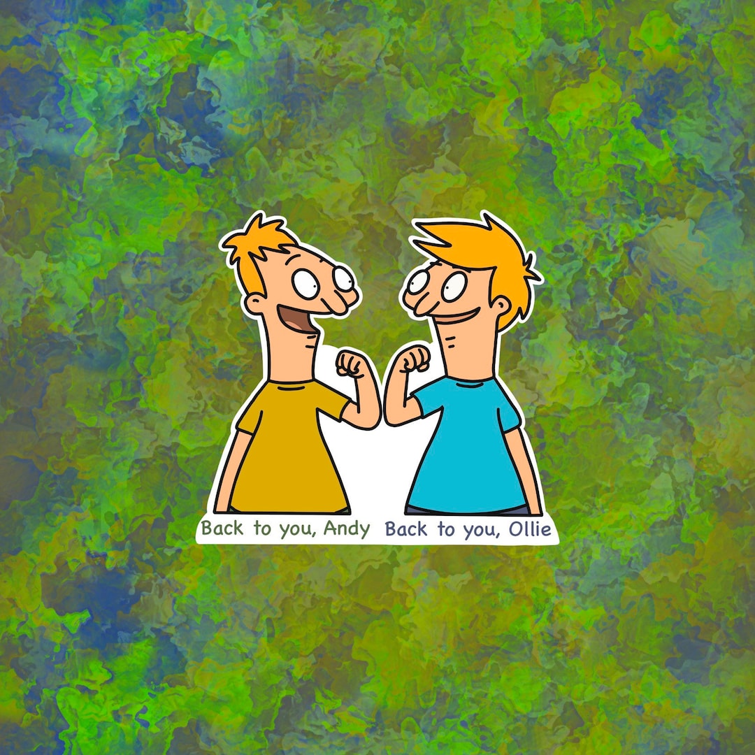 Bob's Burgers Andy and Ollie Laptop Sticker 2.5 Inches Etsy