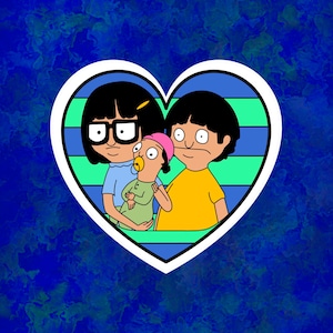 Belcher Babies Sticker | Bob&#39;s Burgers | Tina Gene Louise