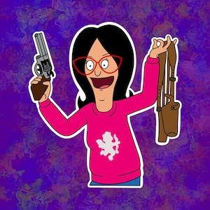 Linda Belcher Valentines Day Sticker | Bob&#39;s Burgers