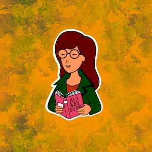 Daria Morgendorffer Laptop Sticker | Sick Sad World