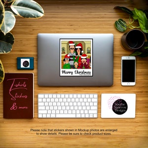 Belcher Family Christmas Sticker | Bob's Burgers - Etsy