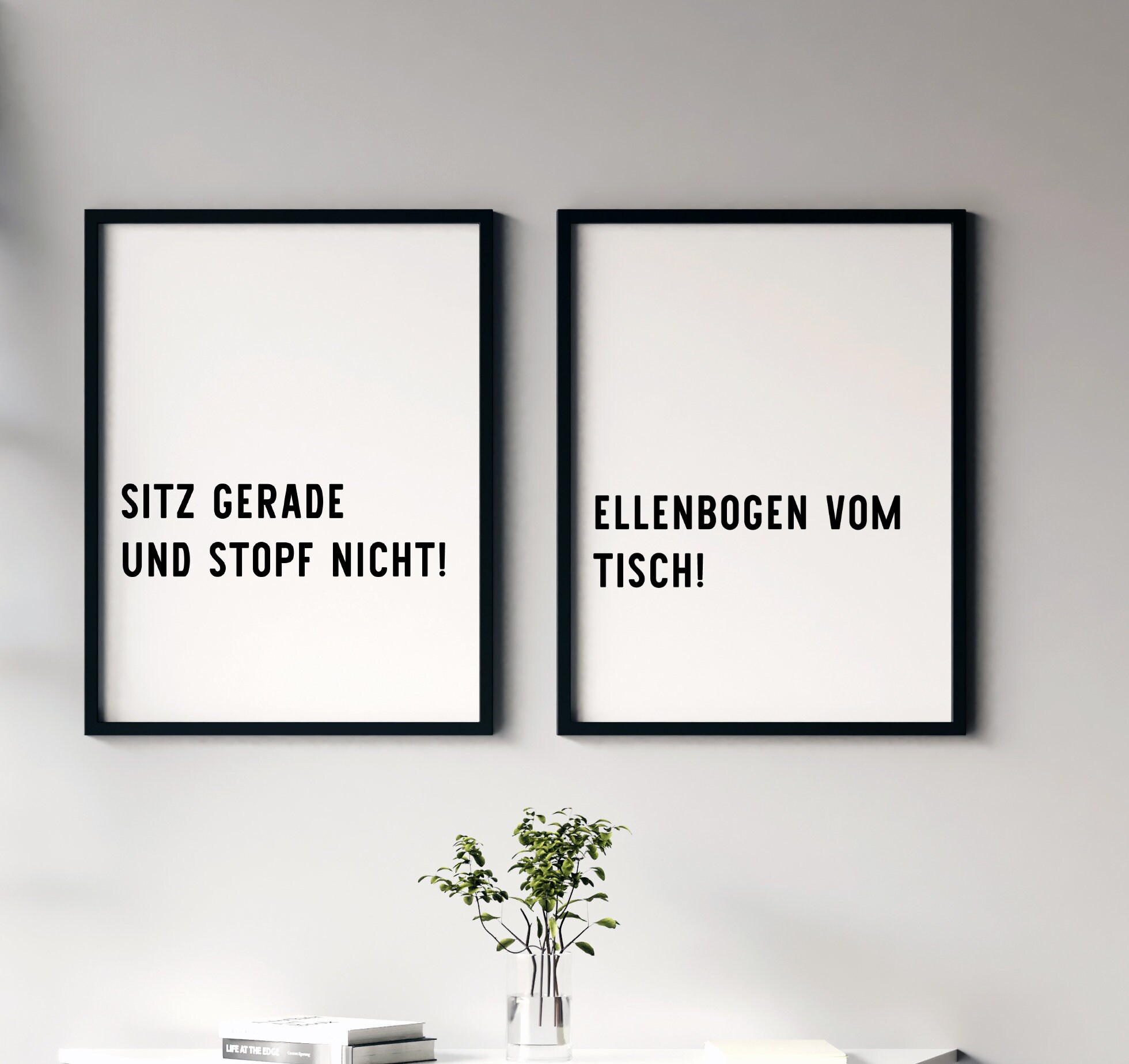 Poster Set Print Druck Sitz gerade und stopf nicht Etsy Poster Set Print Druck Sitz gerade und stopf nicht Etsy