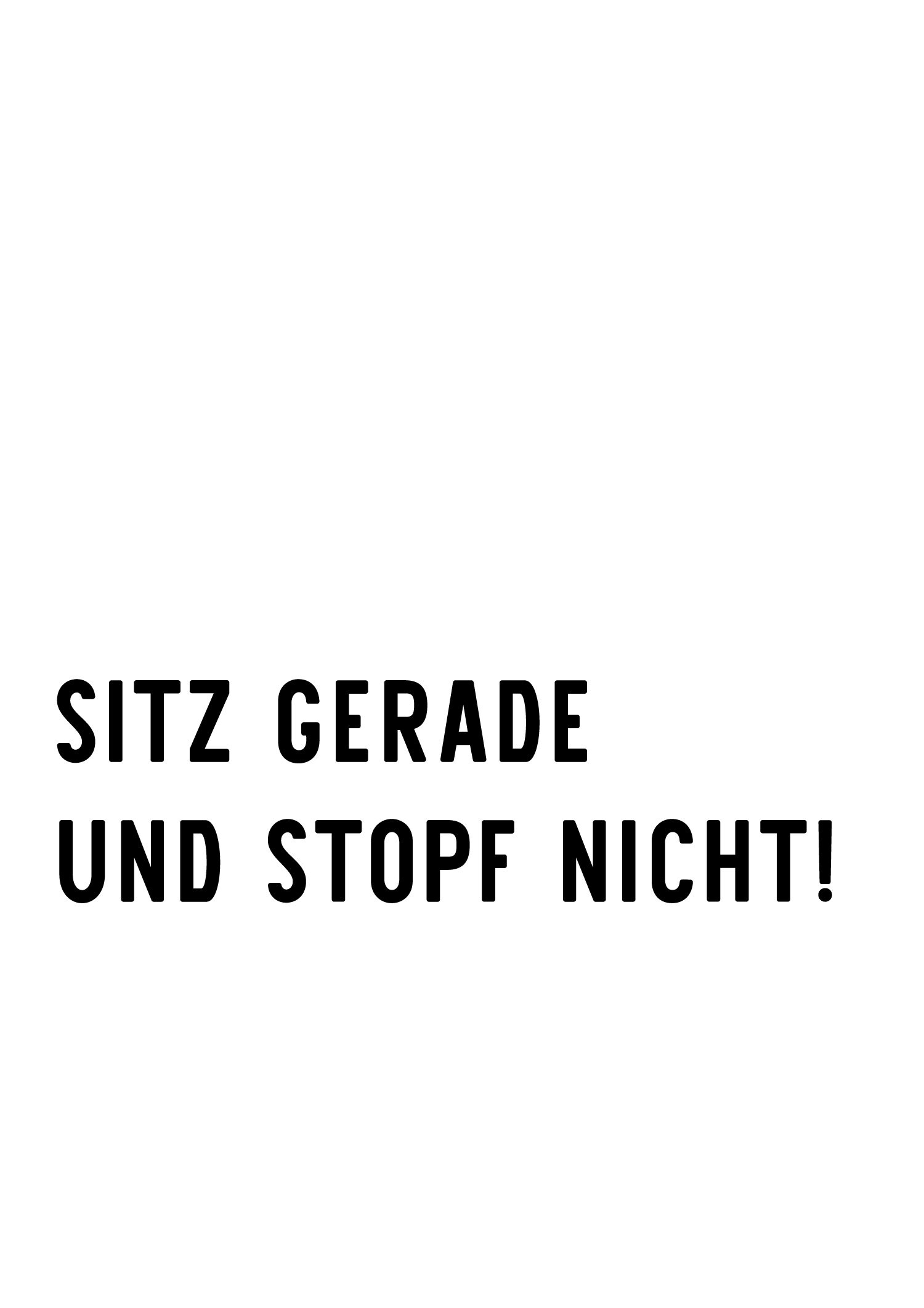 Poster Set Print Druck Sitz gerade und stopf nicht Etsy Poster Set Print Druck Sitz gerade und stopf nicht Etsy