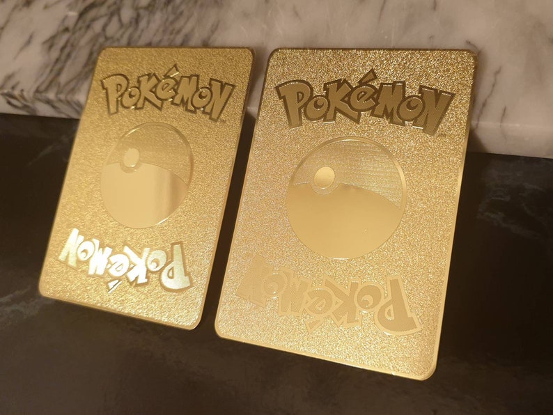 are gold pokemon cards real gold are gold pokemon cards real gold