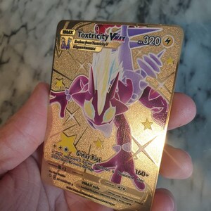 Gold Shiny Toxtricity Vmax Pokemon Card Secret Ultra Rare Etsy Israel Gold Shiny Toxtricity Vmax Pokemon Card Secret Ultra Rare Etsy Israel