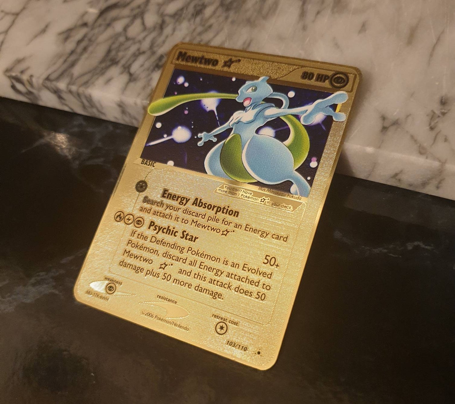 pokemon gold mewtwo card pokemon gold mewtwo card