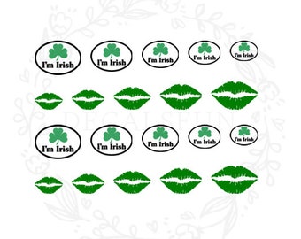 I'm Irish St Patrick's Day Nail Art Water Decals