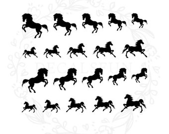 Horse Nail Art Water Decals