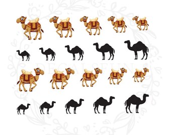 Camel Nail Art Water Decals