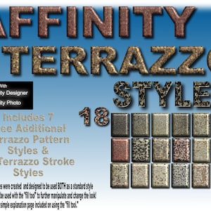 Affinity Styles: Terrazzo Styles & Mehr!