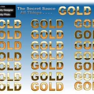 Affinity Gold -- The Secret Sauce