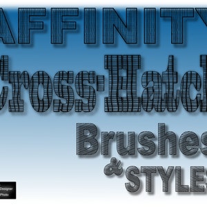 Affinity: Cross-Hatch Pixel Persona Brushes