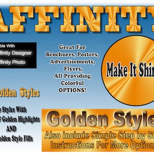Affinity: Gold Shine Style Fills