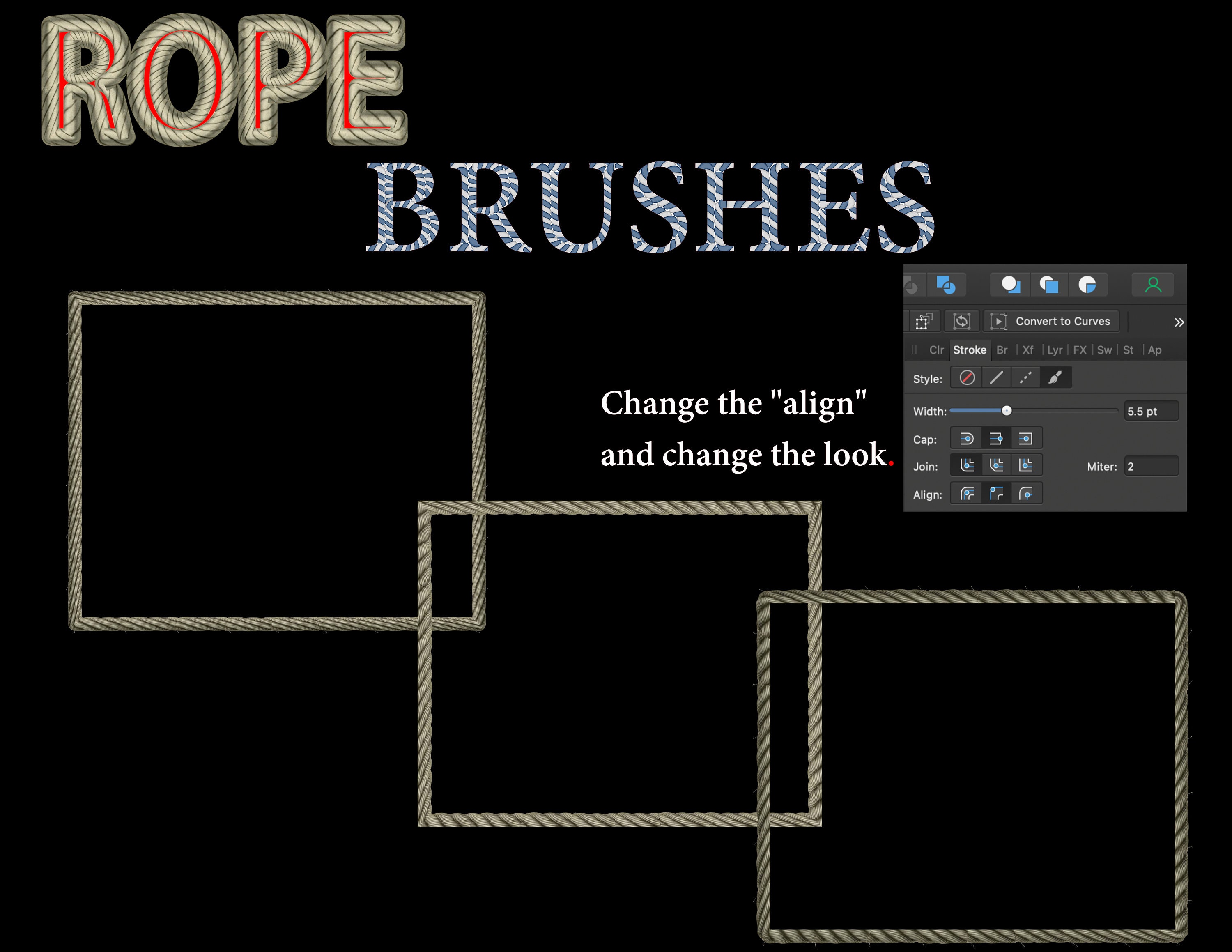Affinity: Rope Brushes - Etsy