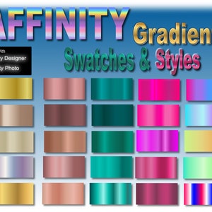 Affinity: Gradient Swatches & Styles