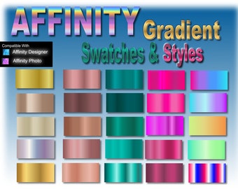 Affinity: Gradient Swatches & Styles