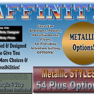 Affinity: Metallic Style Fills