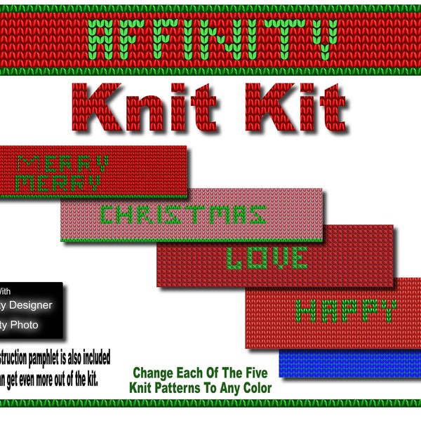 Affinity Knit Kit - Includes All 5 Knit Pattern Options