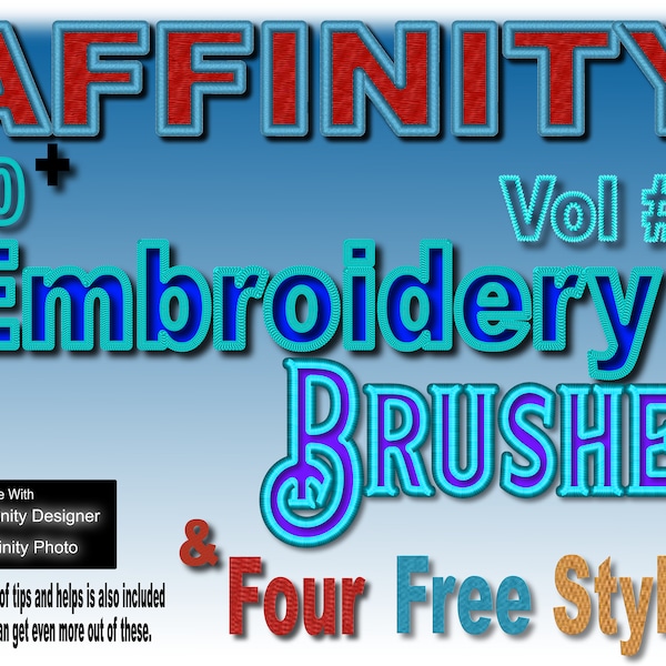 Affinity Embroidery Brushes Vol 3