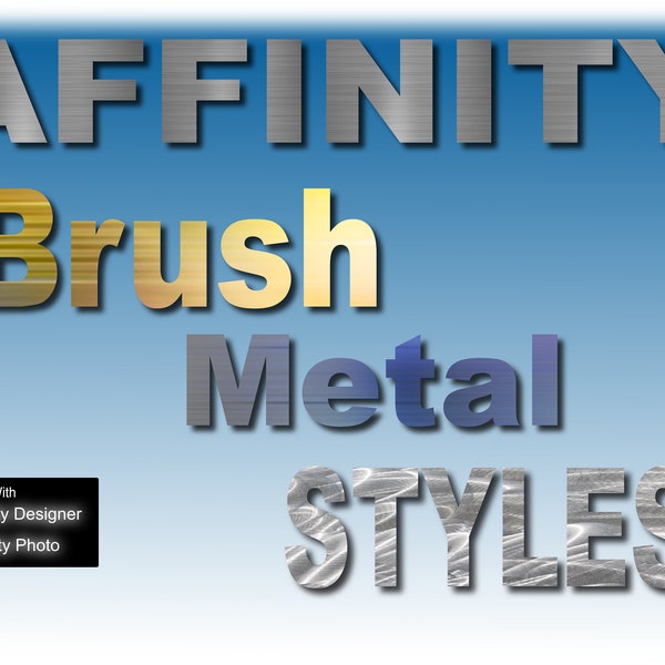 Affinity Serif -- 12 + 12 Brush Metal