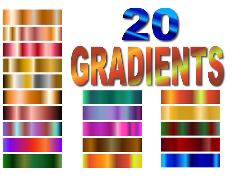 Affinity: Gradient Swatches - Etsy
