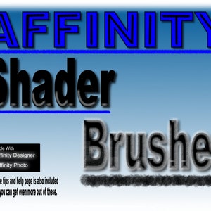 Affinity: Shader Brushes -- Vector & Raster