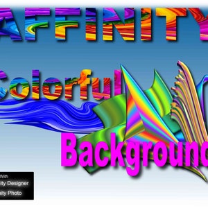 Affinity: Colorful Background Designs