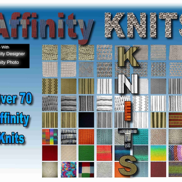 Affinity Styles -- Over 70 Affinity Knit Styles