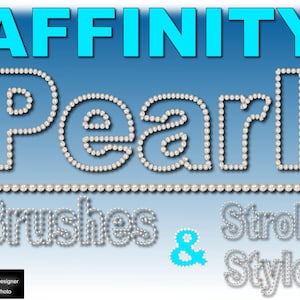Styles de traits et pinceaux Affinity Pearls