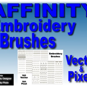 Affinity -- 101 Embroidery Brushes