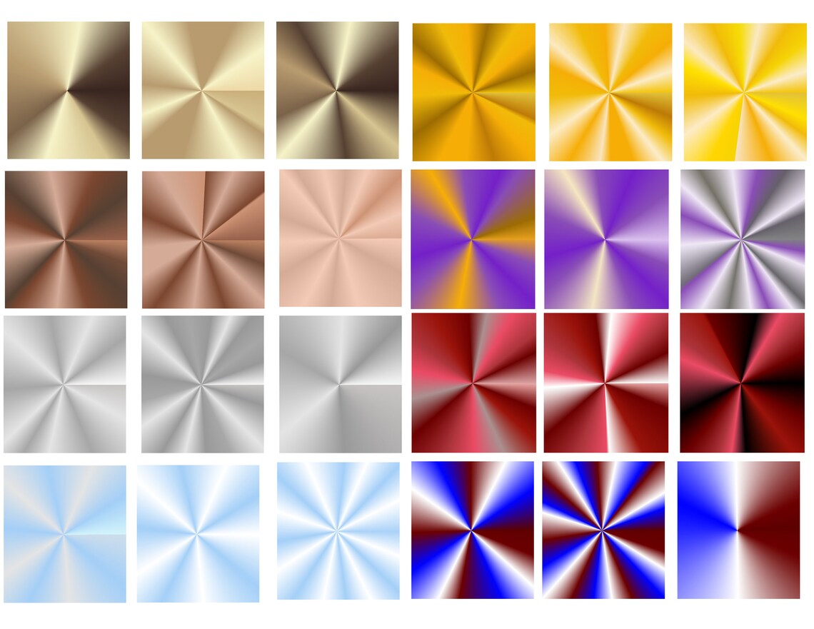 Affinity Designer Gradients, 24 Swatches (digital Download) - Etsy