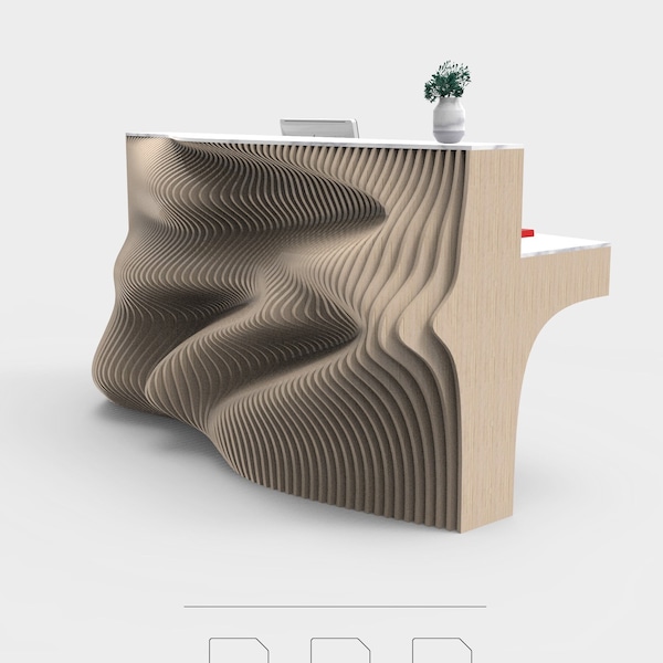 Tide Parametric Desk/ Office Desk