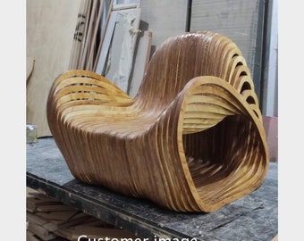 Morph Armchair CNC Router Cut Files: Vector Plans (Digital Download)