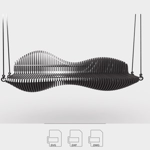 Contour Swing CNC Router Files: Vector Plans (Digital Download)