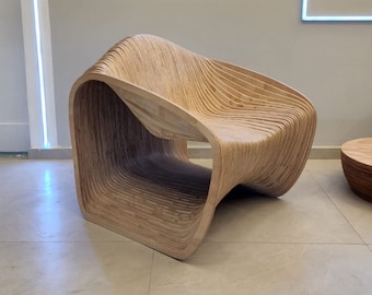Layer Chair CNC Router Files: Plywood, MDF, Cardboard (Digital Download)