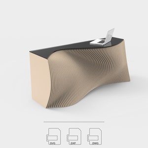 Parametric Desk: Cove • Router-cut Files • CNC Files for Cutting ...