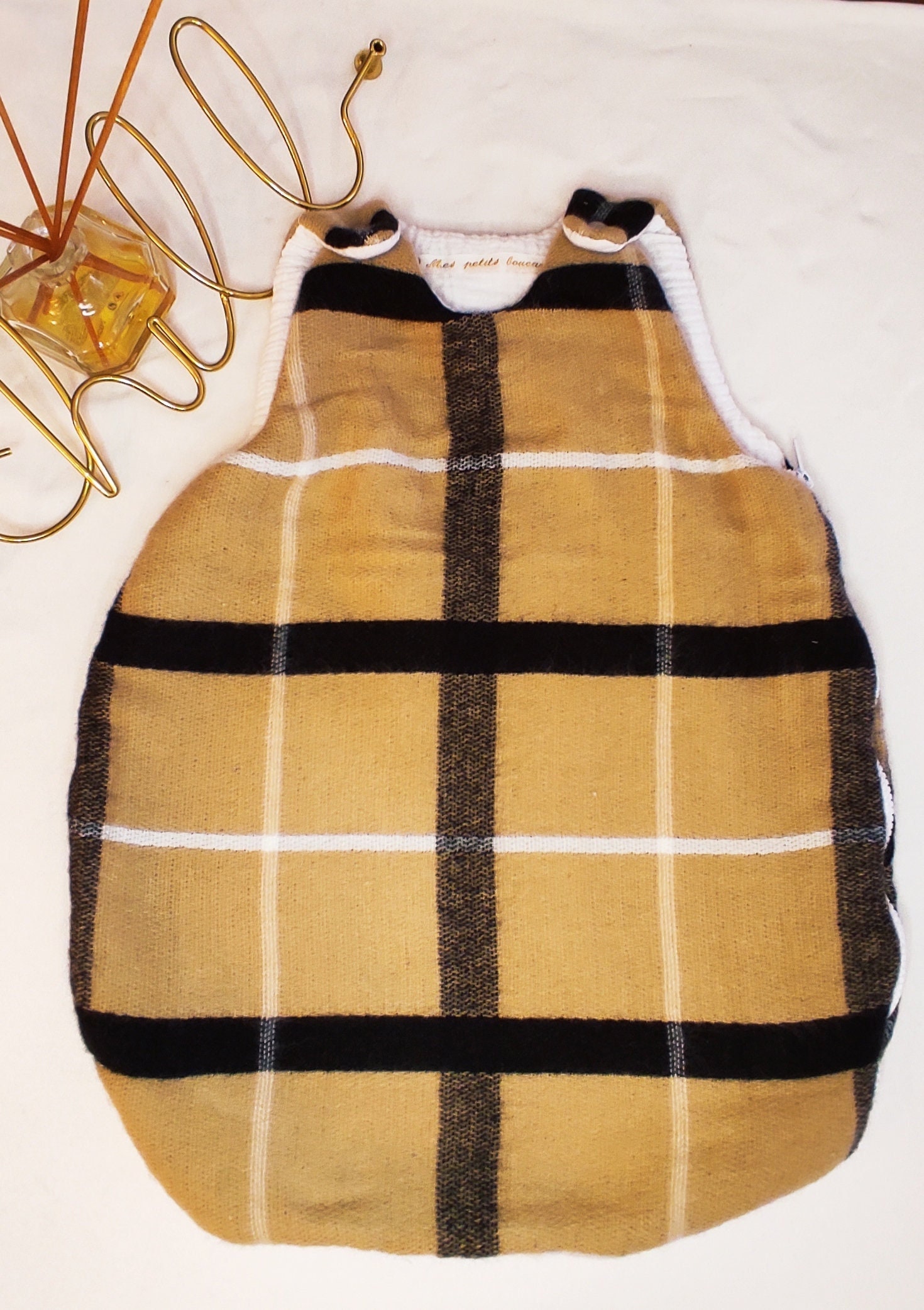 Gigoteuse Hiver-Fait Main | 0 à 3 Mois