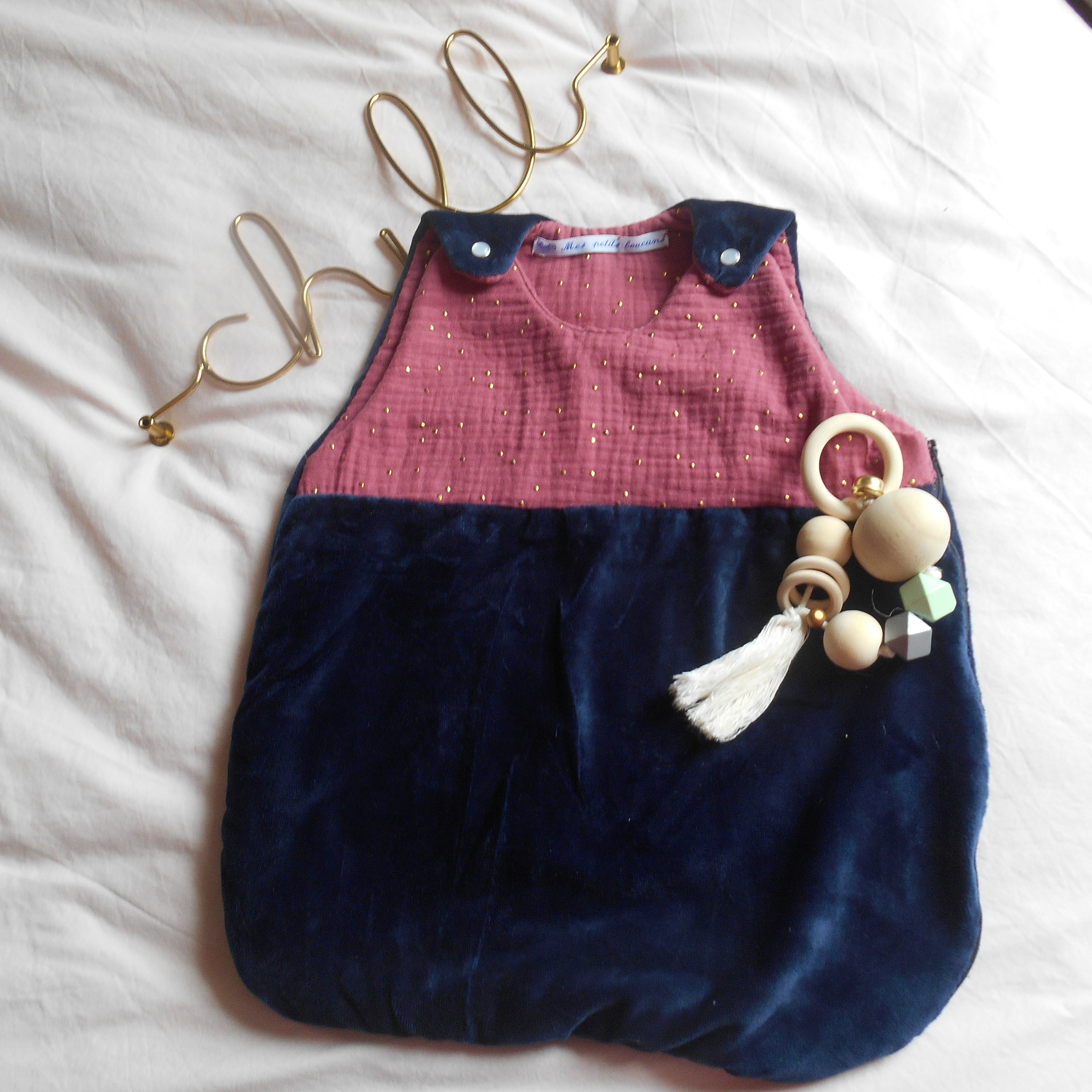 Gigoteuse Hiver-Fait Main | 0 à 3 Mois