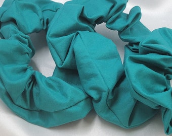 Baltic Sea Cotton Scrunchies